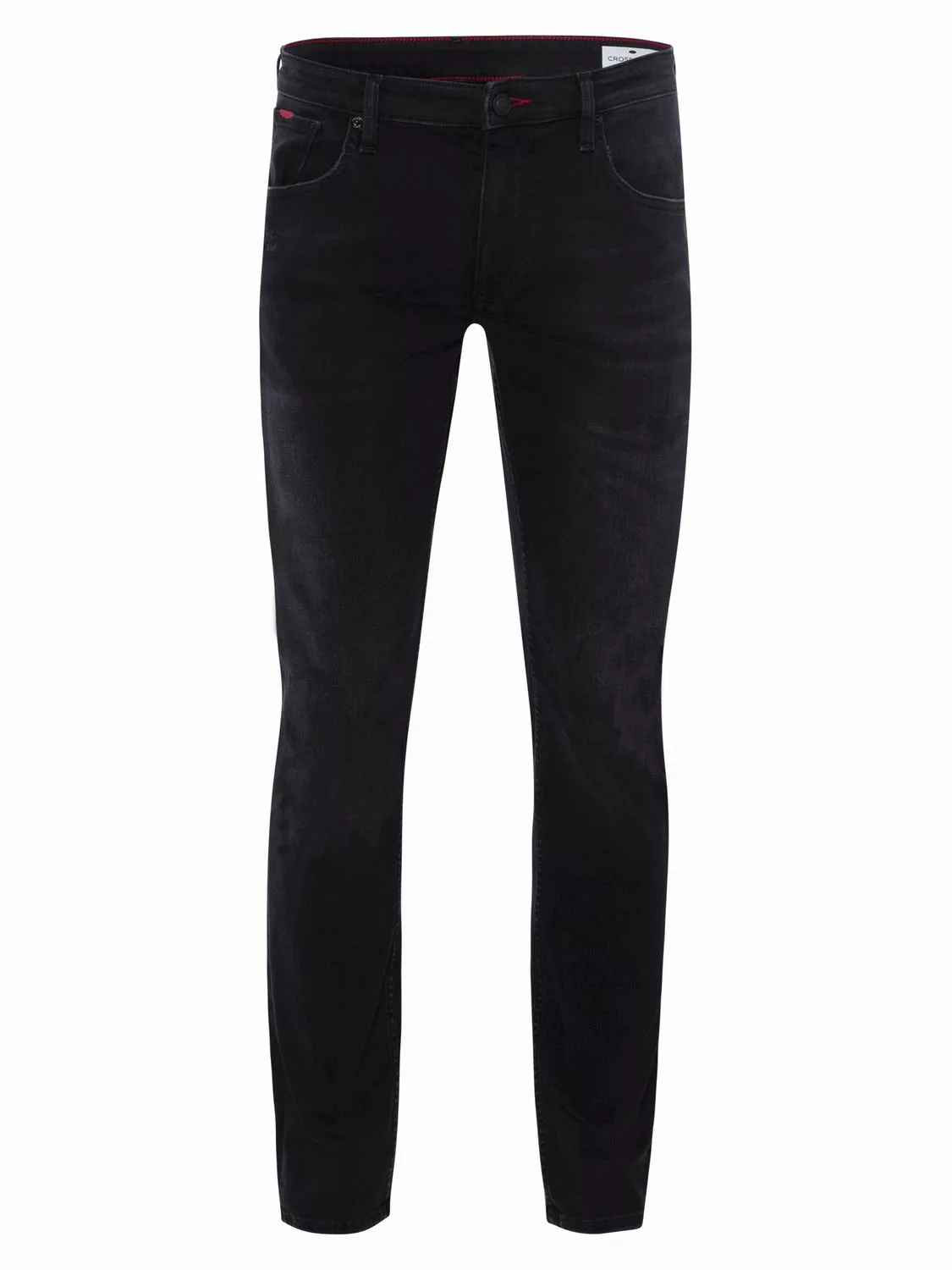 Cross Jeans Herren Jeans DAMIEN - Slim Fit - Schwarz - Black Used günstig online kaufen