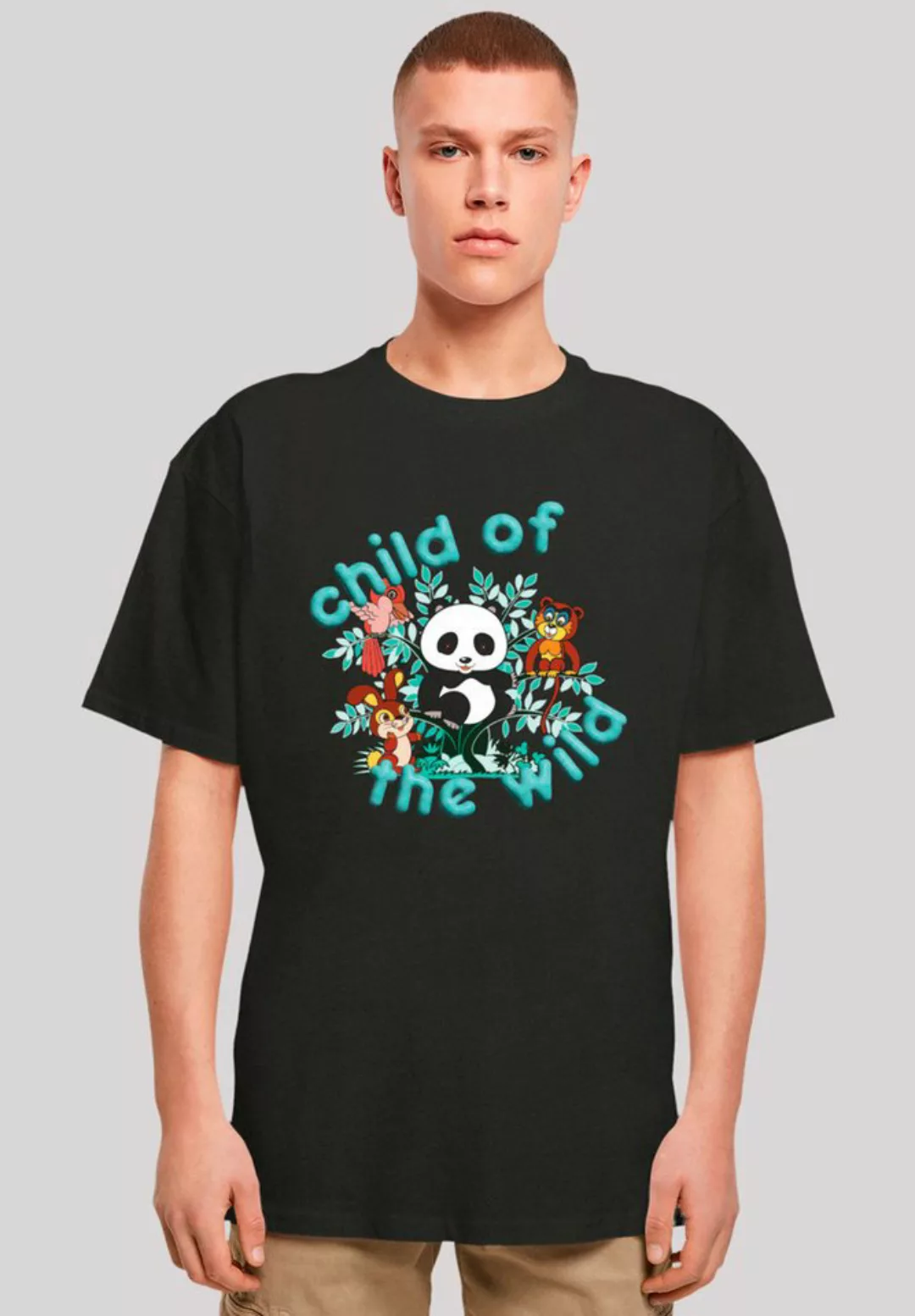 F4NT4STIC T-Shirt "Heroes of Childhood Tao Tao Child Of The Wild", Retro, H günstig online kaufen