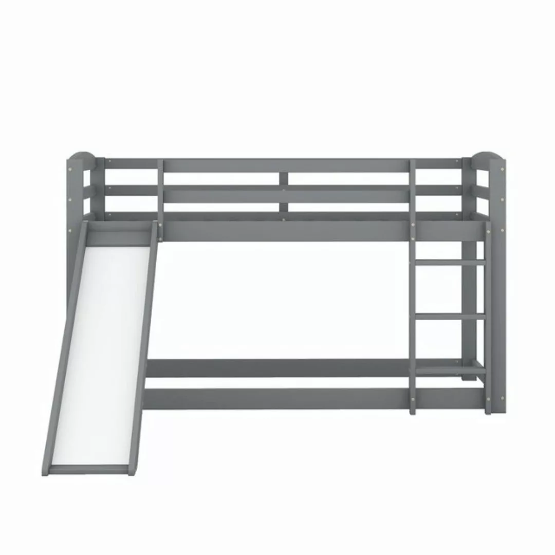 Gotagee Kinderbett 90x200cm Jugendbett Massivholzrahmen Gästebett mit Rutsc günstig online kaufen