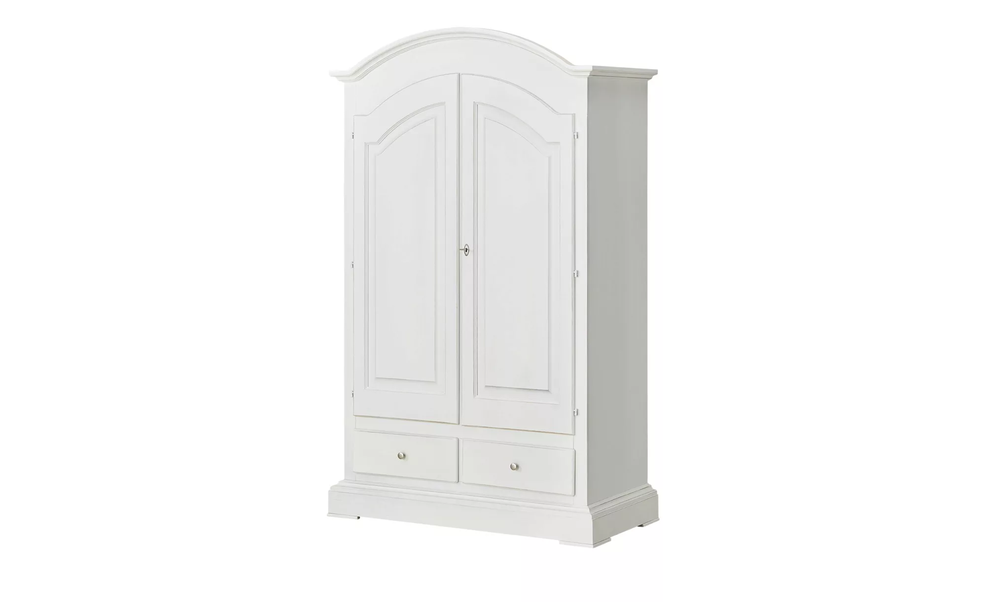 Dielenschrank - weiß - 125 cm - 202 cm - 63 cm - Garderoben & Kleiderstange günstig online kaufen