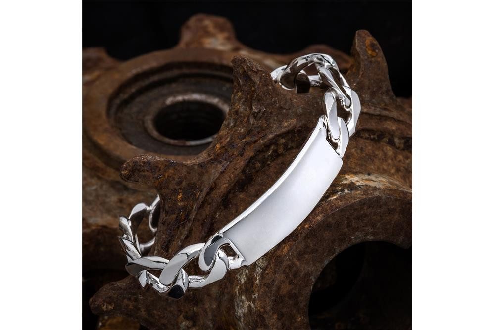 Silberkettenstore Silberarmband Gravurarmband 12,5mm - 925 günstig online kaufen