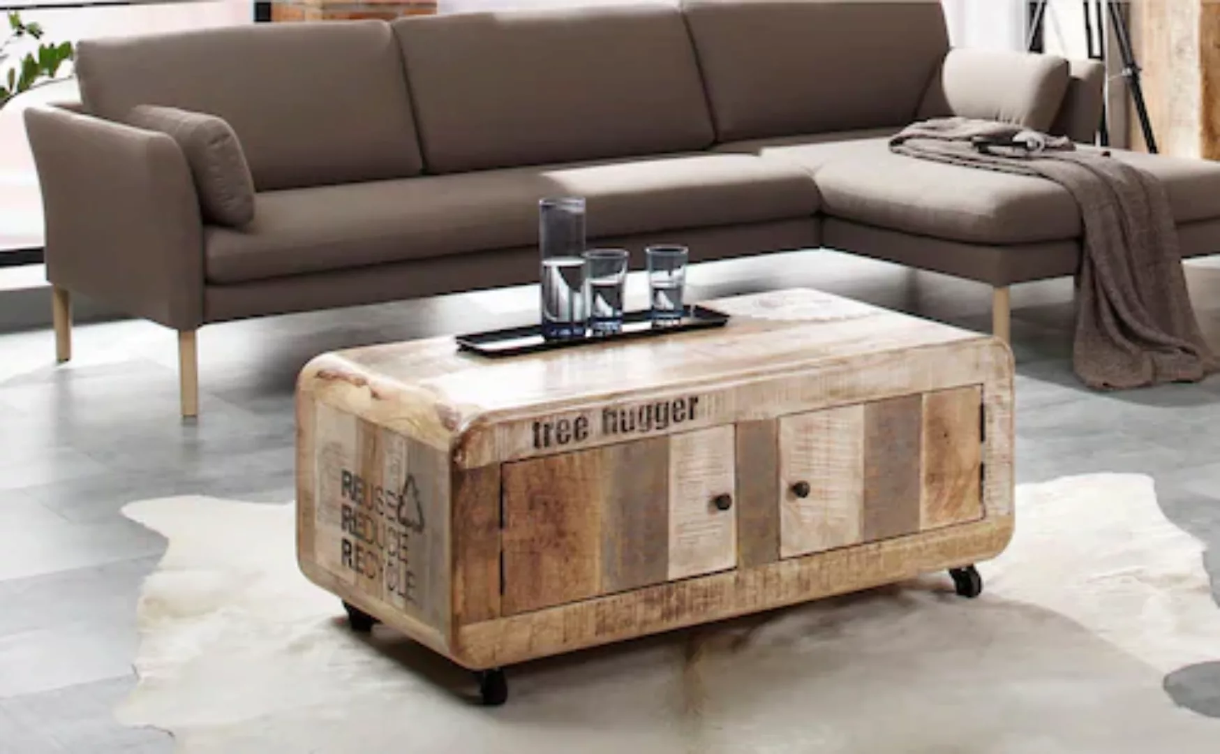 Home affaire Couchtisch »Bully«, Breite 110 cm günstig online kaufen