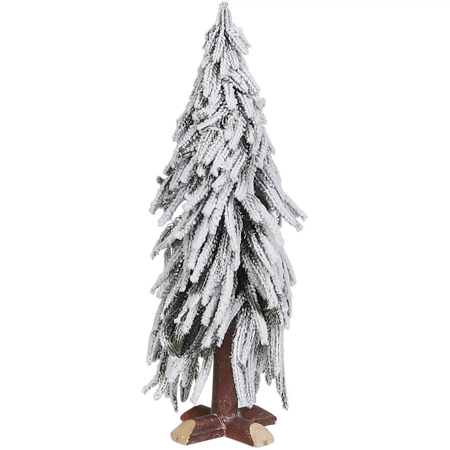 Weihnachtsbaum Grün beschneit TIPS 256 - H45 x Ø 20 cm günstig online kaufen