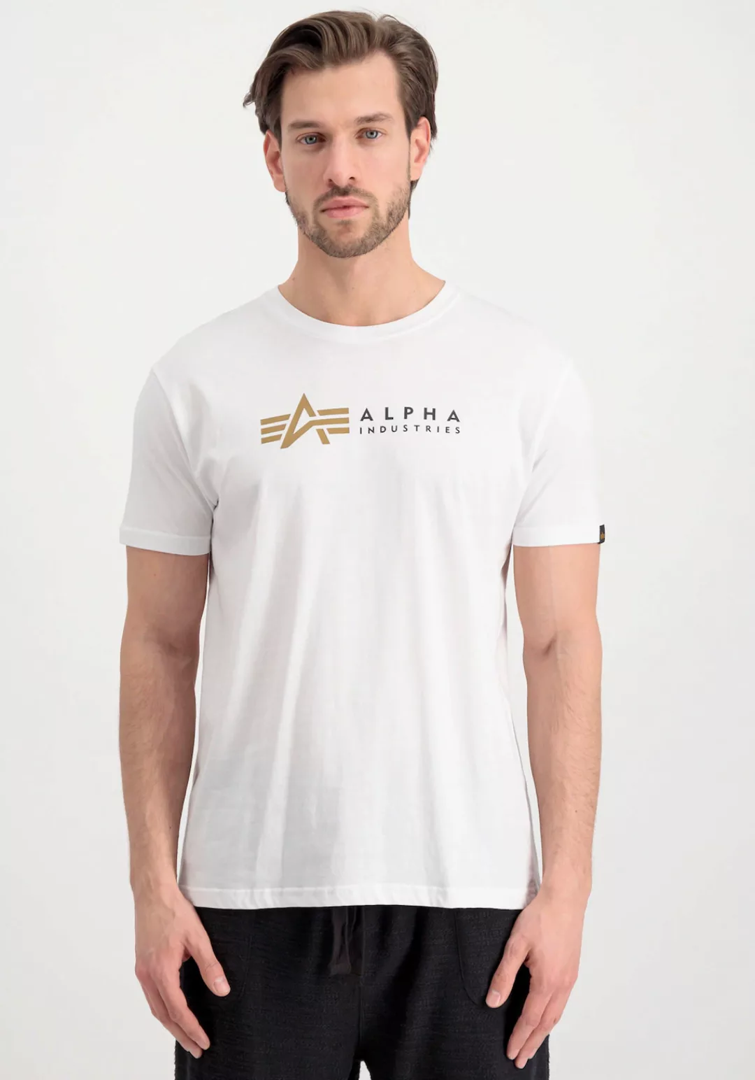 Alpha Industries T-Shirt "ALPHA INDUSTRIES Men - T-Shirts Printed Stripe T" günstig online kaufen