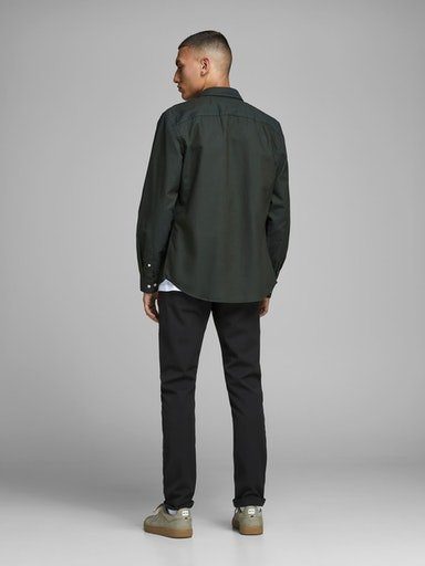 Jack & Jones Herren Chino Hose JPSTMARCO JJCONNOR AKM 769 - Slim Fit Schwar günstig online kaufen