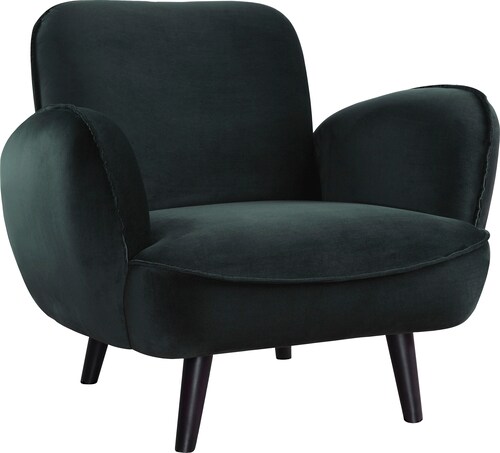 ATLANTIC home collection Sessel "Ben", mit Wellenunterfederung, Massivholzf günstig online kaufen
