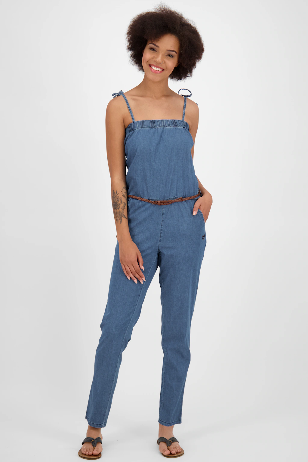 Alife & Kickin Jumpsuit "PamAK DNM Jumpsuit Damen Jumpsuit" günstig online kaufen