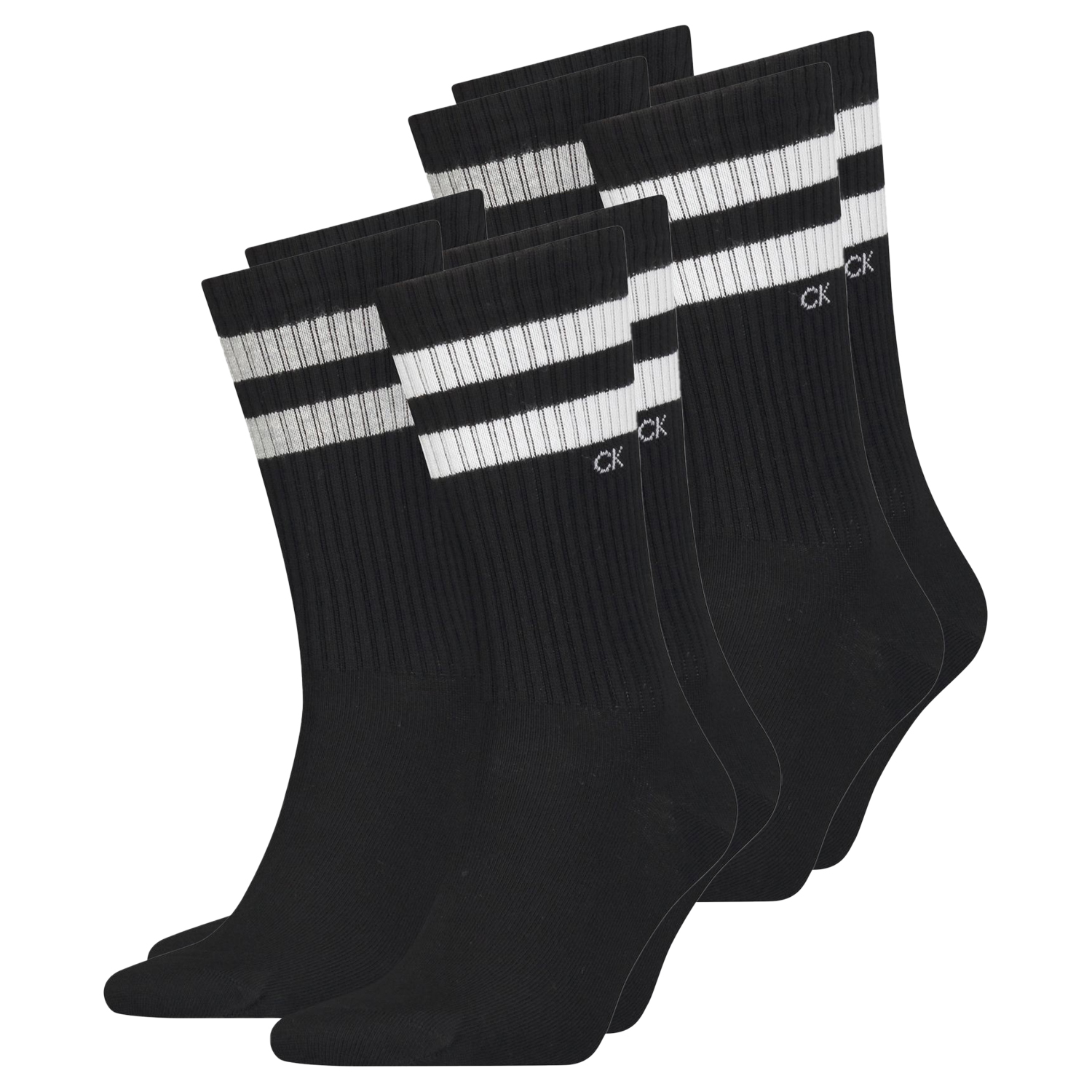 Calvin Klein Herren Socken STRIPES 4er, 6er, 8er Pack günstig online kaufen