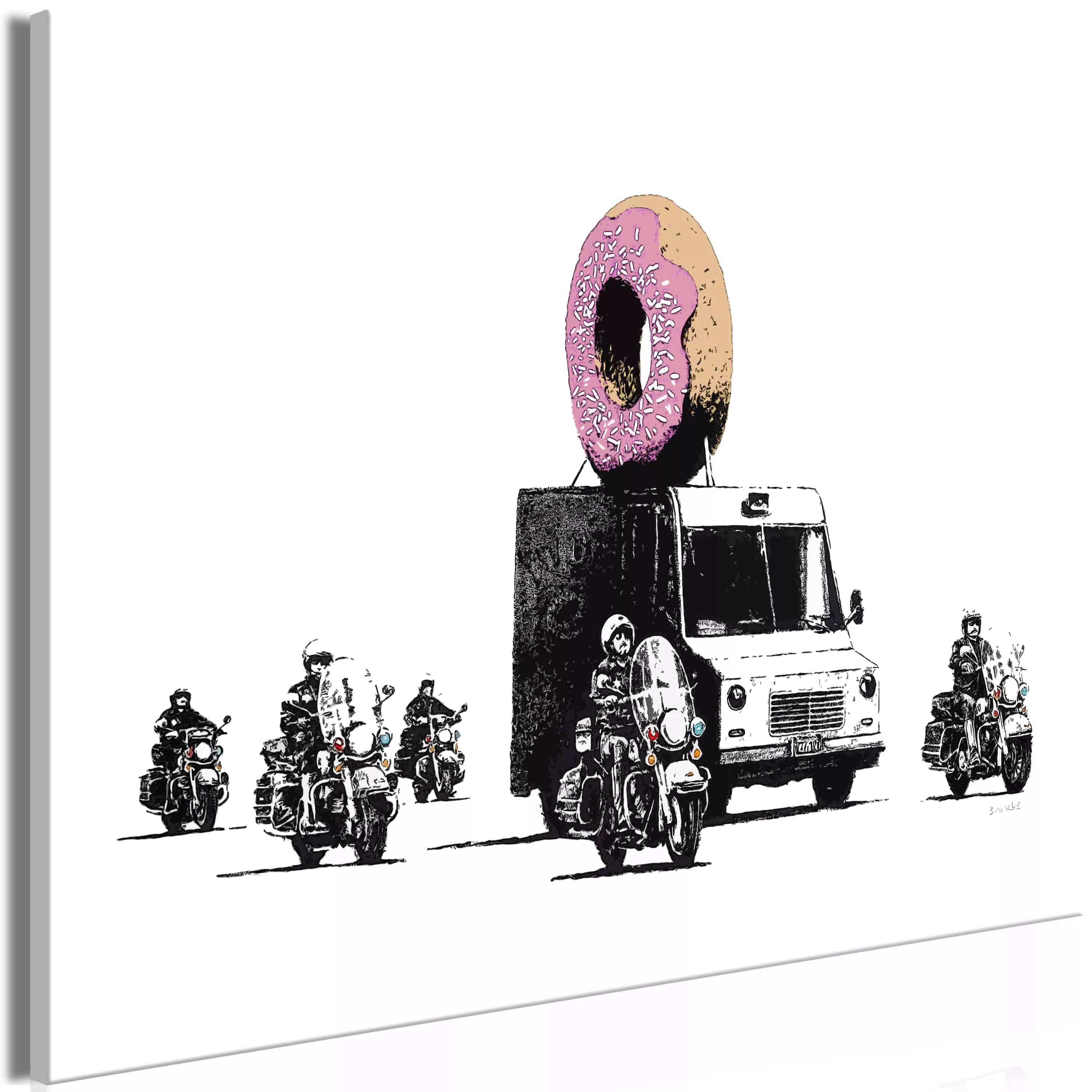 Wandbild - Donut Police (1 Part) Wide günstig online kaufen