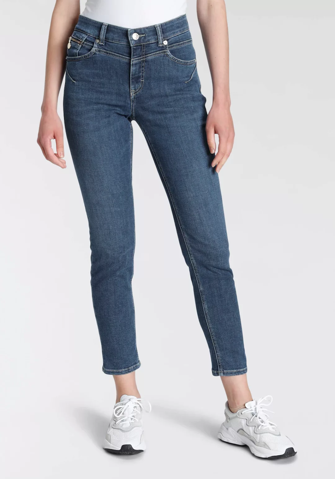 MAC Slim-fit-Jeans Rich-Slim Robuste strukturierte Denimqualität günstig online kaufen