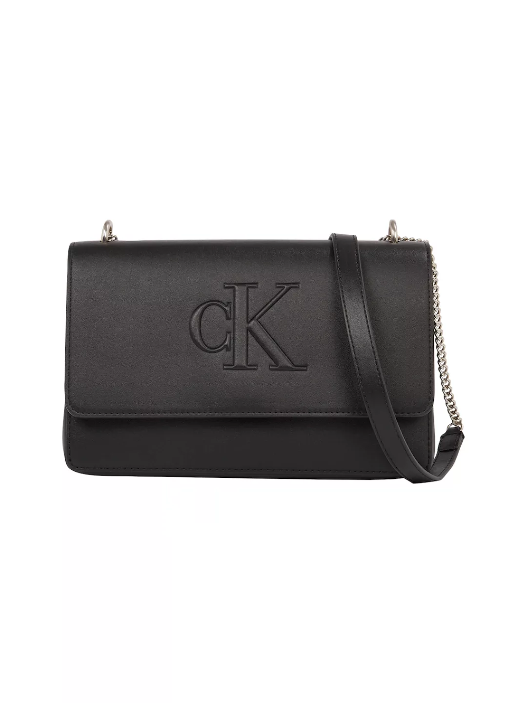 Calvin Klein Jeans Schultertasche "SCULPTED EW FLAP25 DEBOSS" günstig online kaufen