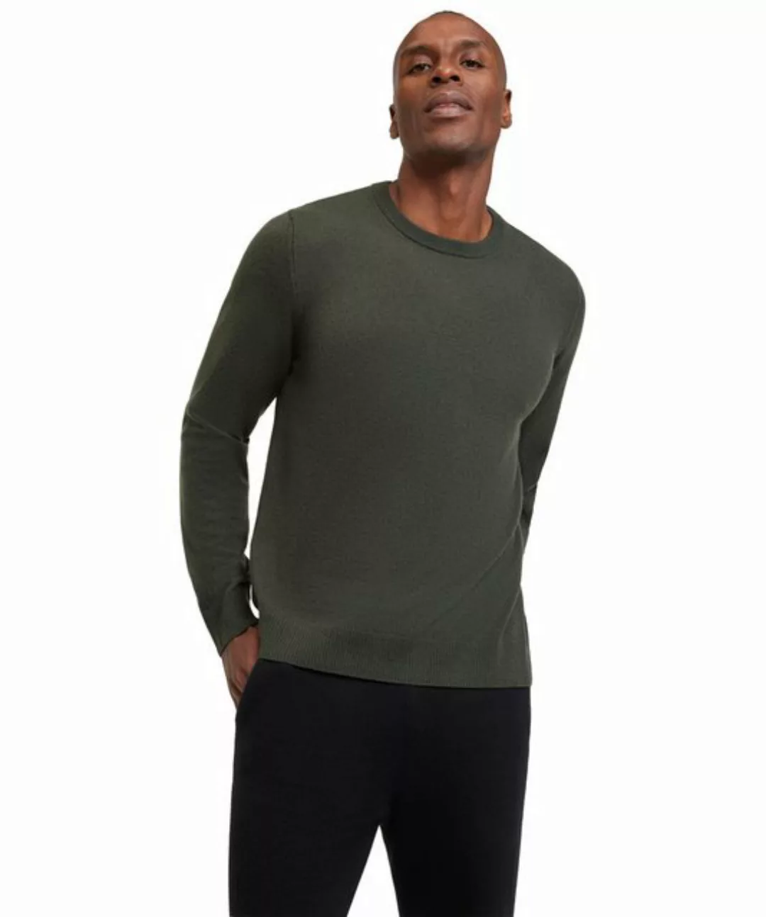 FALKE Strickpullover aus extrafeiner Lambswool günstig online kaufen