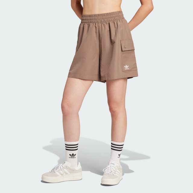 adidas Originals Shorts ESSENTIALS WOVEN HIGH-WAIST CARGOSHORTS günstig online kaufen