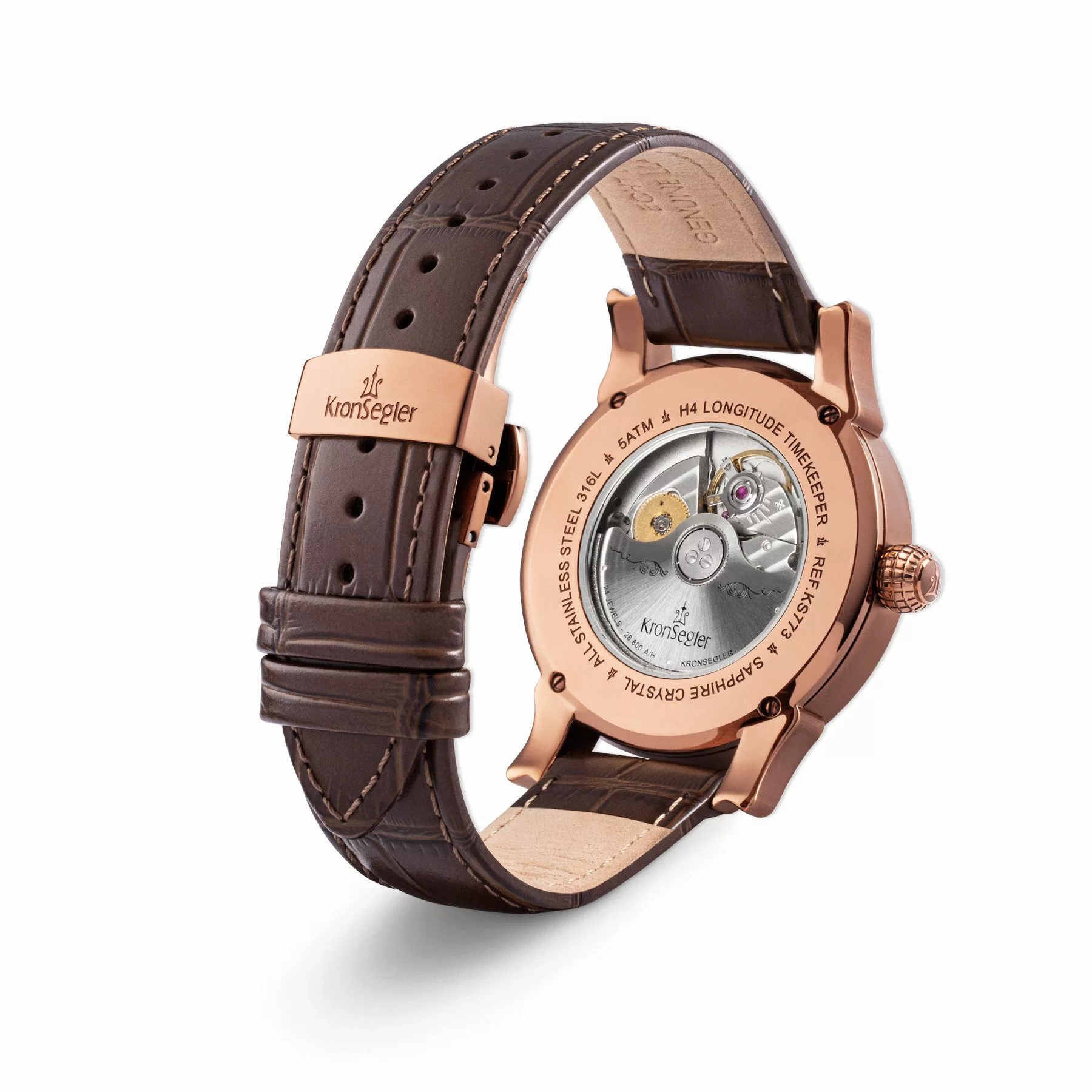 Kronsegler Automatikuhr H4 Longitude Timekeeper Herren günstig online kaufen