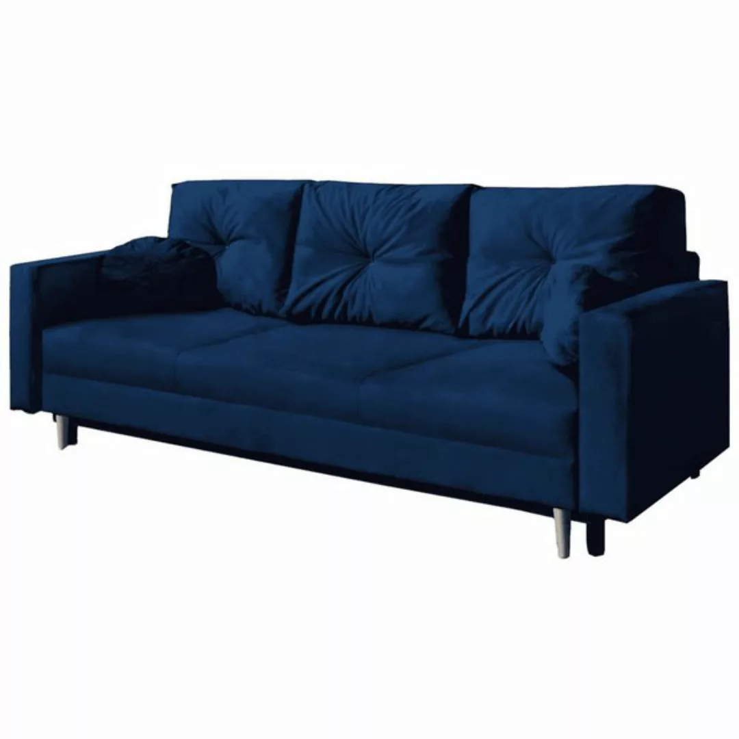 MOEBLO Schlafsofa MILANO, Sofa mit Bettfunktion, Couch für Wohnzimmer, Fede günstig online kaufen