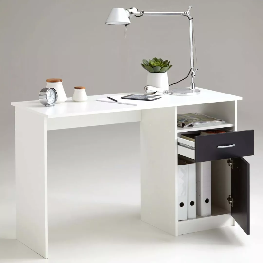 FMD Schreibtisch "Jackson", mit 1 Schubkasten und 1 Tür günstig online kaufen