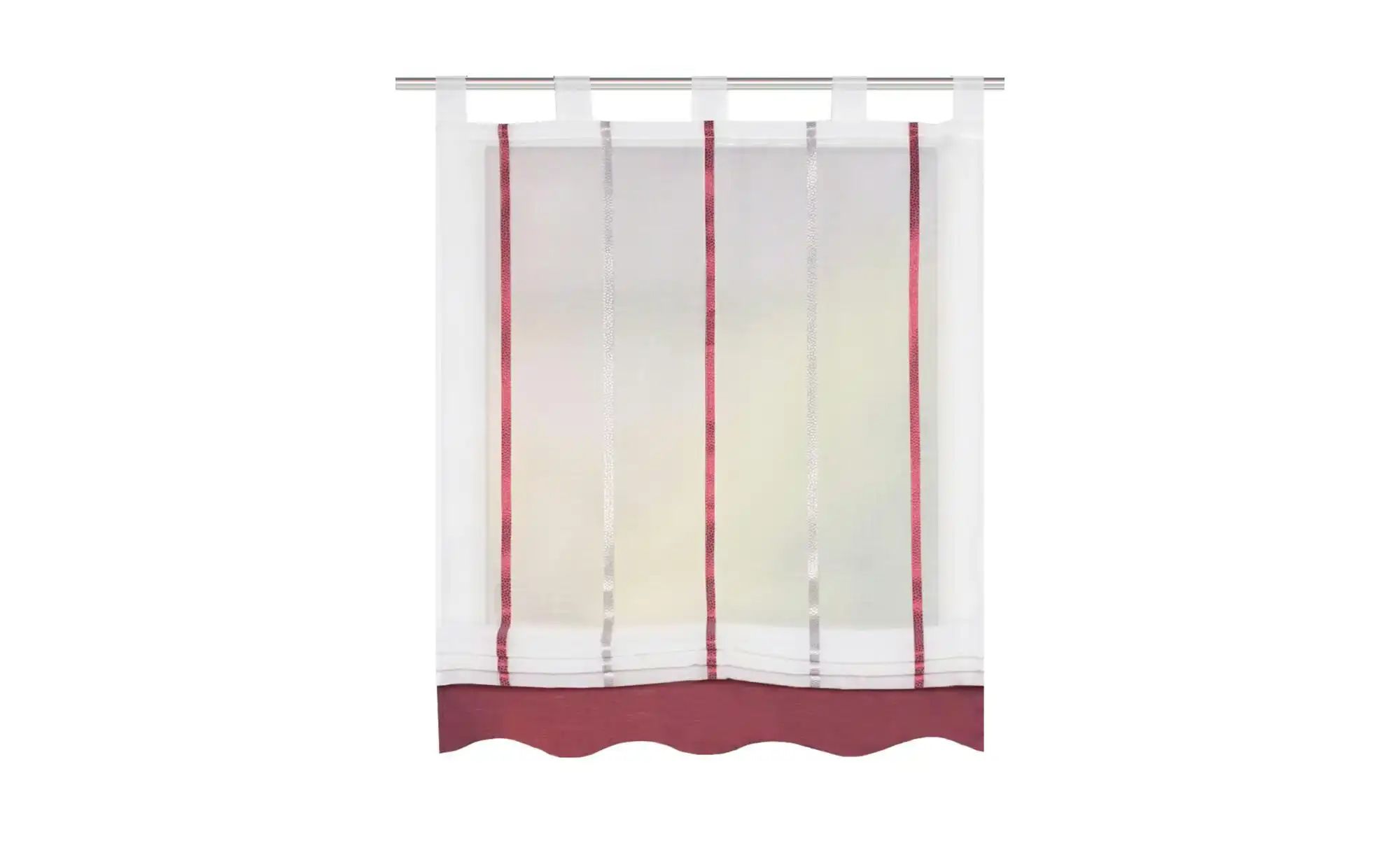 HOME Wohnideen Raffrollo   ¦ rot ¦ Maße (cm): B: 100 H: 140 Gardinen & Roll günstig online kaufen