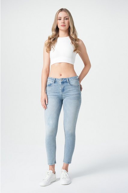 Miracle of Denim 5-Pocket-Jeans Sina Skinny Fit (1-tlg) günstig online kaufen