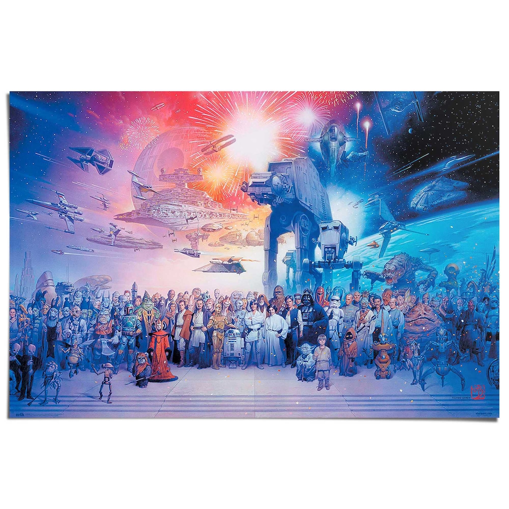 Reinders Poster "Star Wars - legacy characters" günstig online kaufen