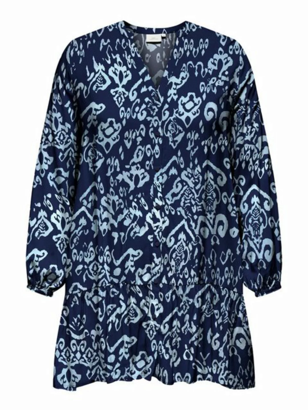 ONLY CARMAKOMA Blusenkleid MARRAKESH (1-tlg) Volant günstig online kaufen