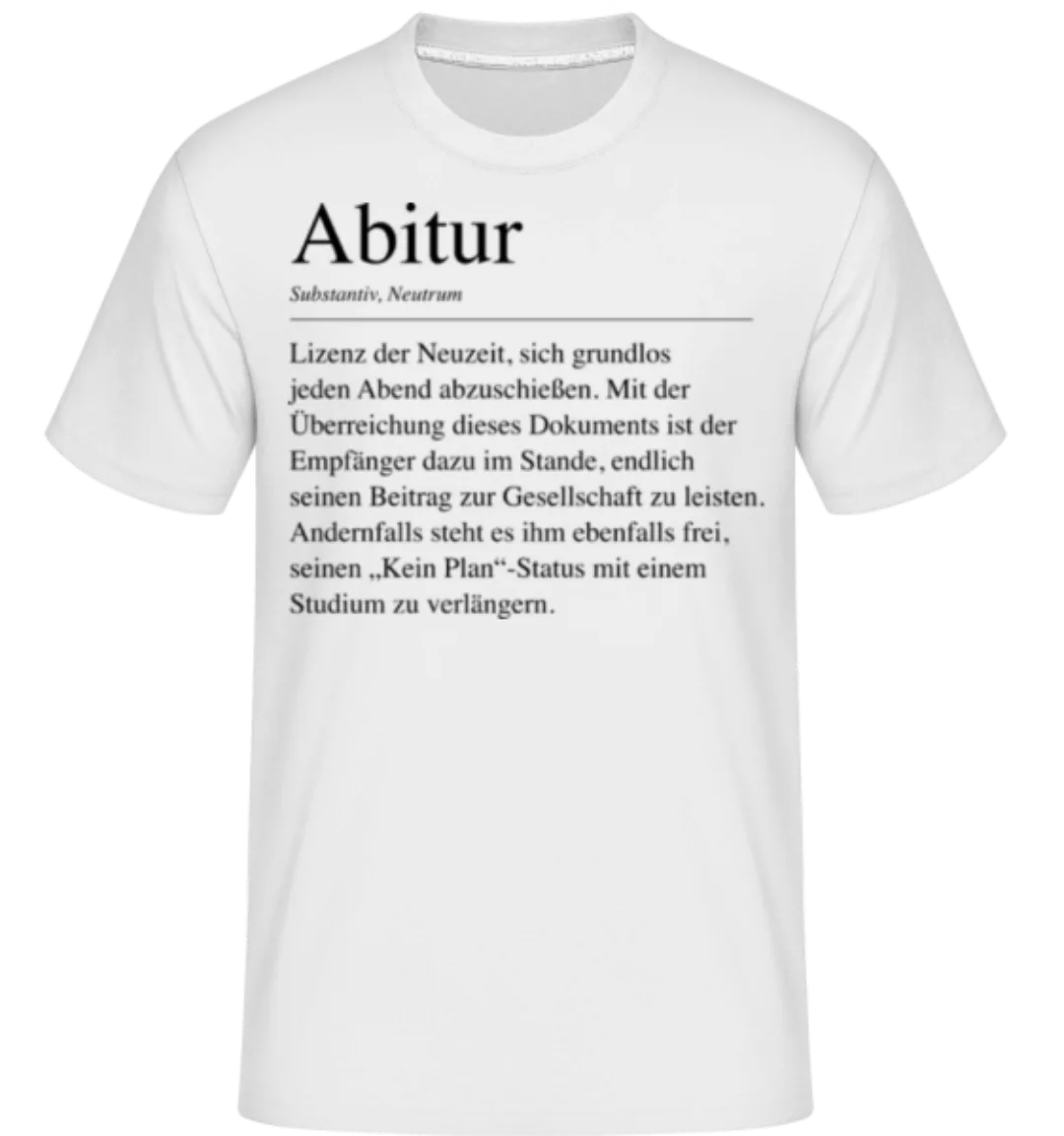 Abi Duden · Shirtinator Männer T-Shirt günstig online kaufen