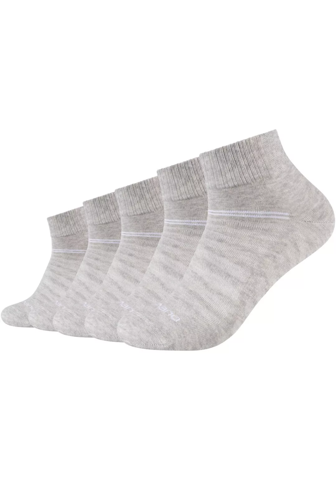 Camano Kurzsocken "mesh ventilation", (10er Pack), mit harmonischer Farbver günstig online kaufen