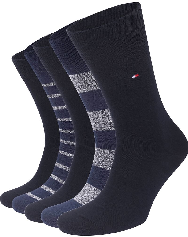 Tommy Hilfiger Giftbox Flag Socks 5-Pack - Größe 39-42 günstig online kaufen