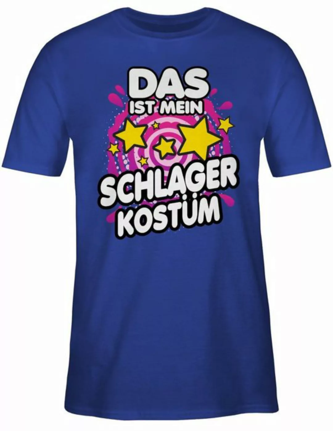 Shirtracer T-Shirt Das ist mein Schlager Kostüm Schlager Party Outfit günstig online kaufen