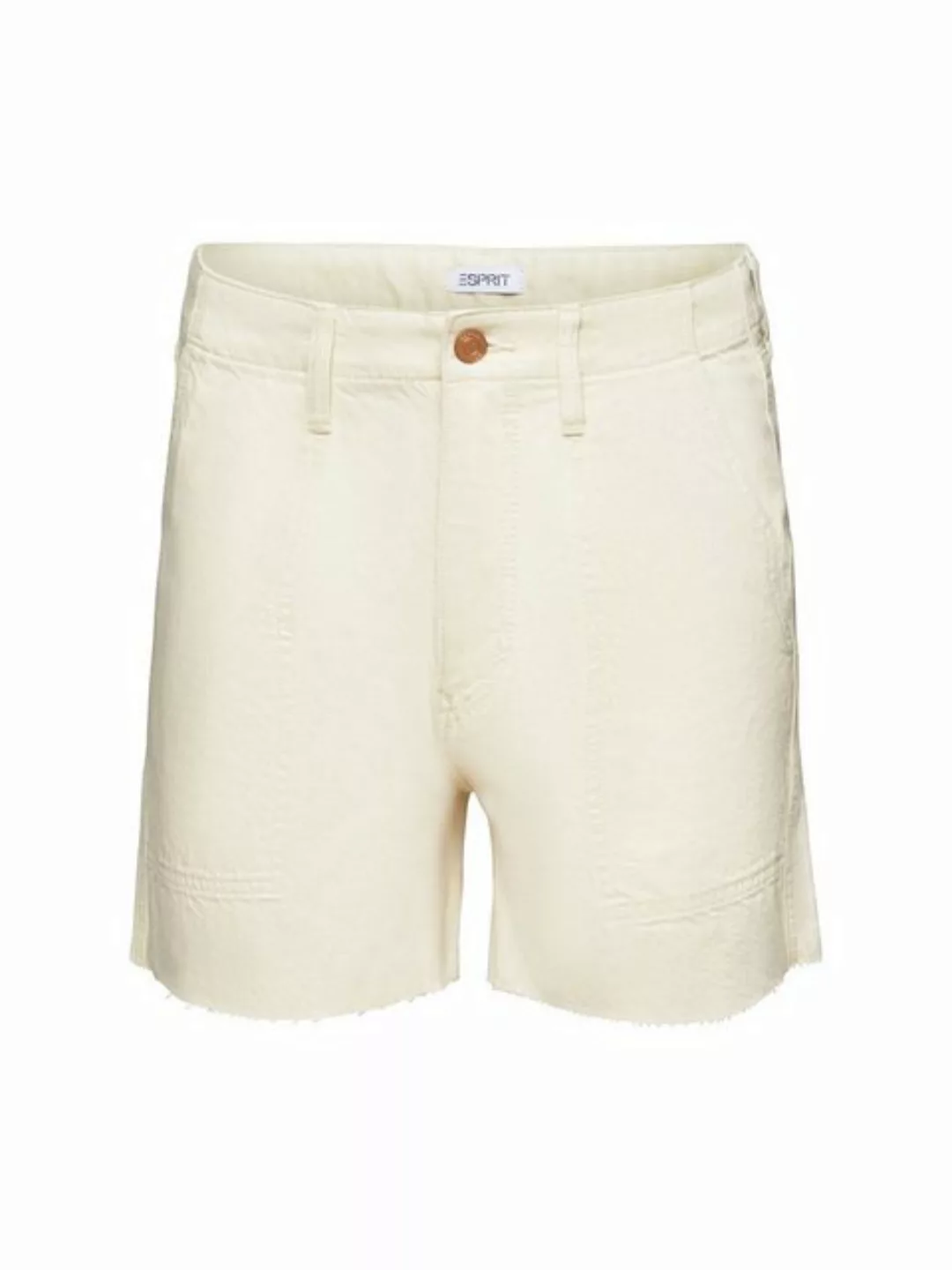 Esprit Jeansshorts Jeansshorts mit mittelhohem Bund günstig online kaufen