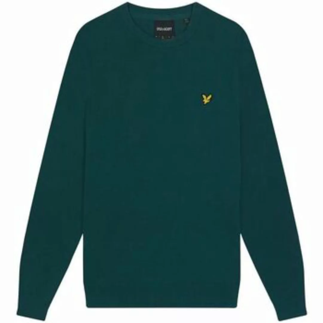 Lyle & Scott  Pullover KN821V CREW NECK-W746 MALACHITE GREEN günstig online kaufen