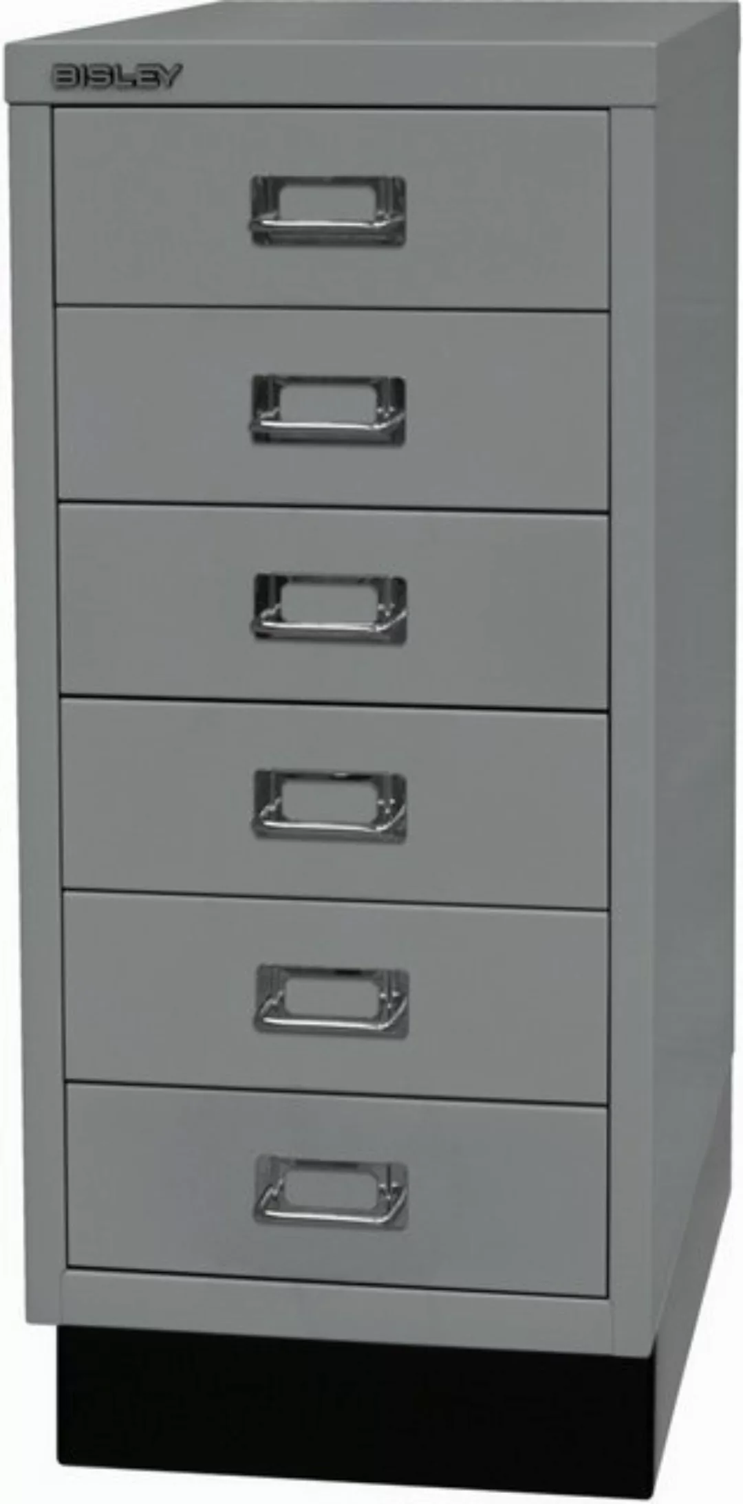 Bisley Aktenschrank Schubladenschrank MultiDrawer 29er Serie Sockel A4 6 Sc günstig online kaufen