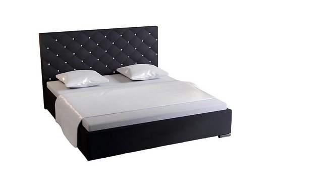 JVmoebel Bett Designer Bett Schlafzimmer Betten Textil Hotel Luxus Polster günstig online kaufen