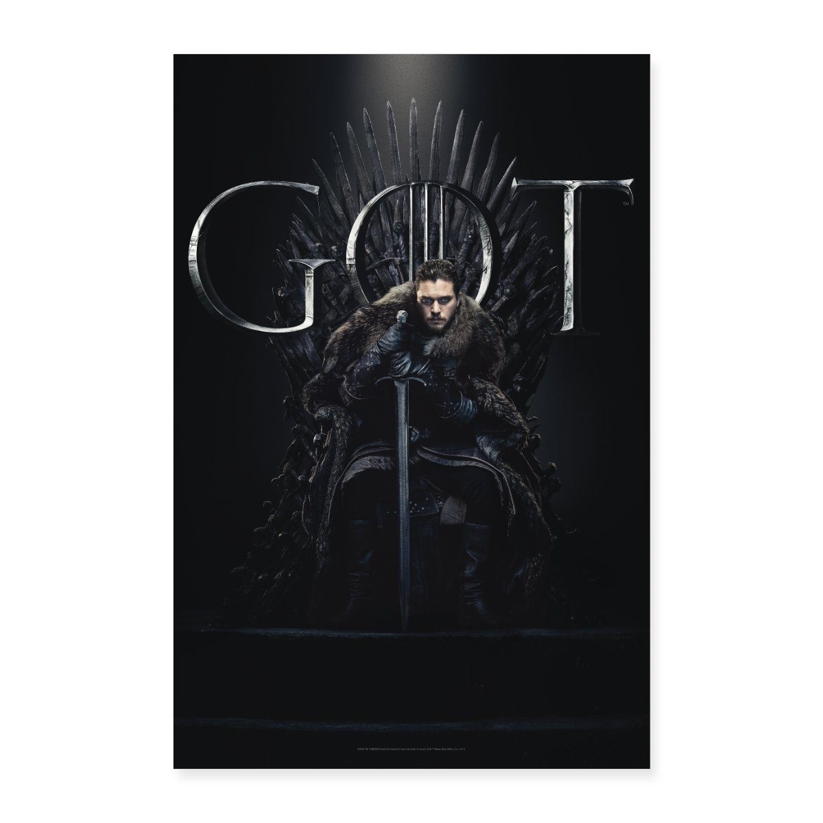 Spreadshirt Poster Game Of Thrones Jon günstig online kaufen