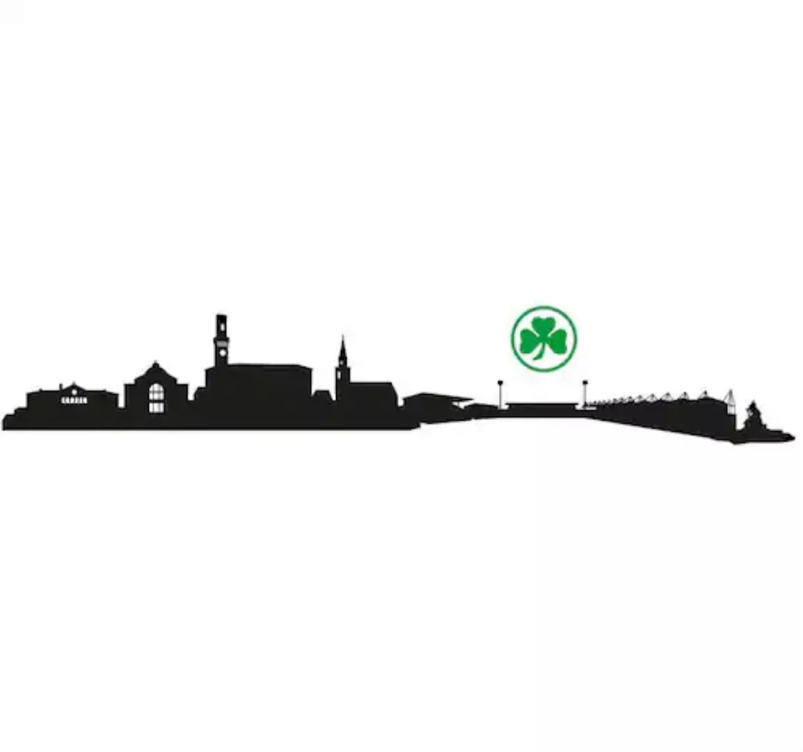 Wall-Art Wandtattoo »SpVgg Greuther Fürth Skyline«, (1 St.), selbstklebend, günstig online kaufen