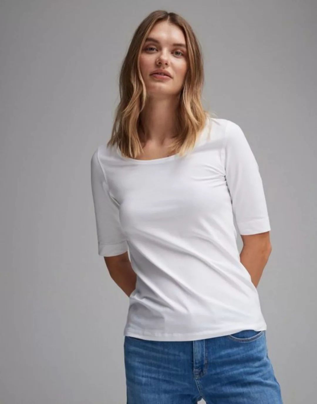 OPUS T-Shirt Serta Schmal Jersey günstig online kaufen