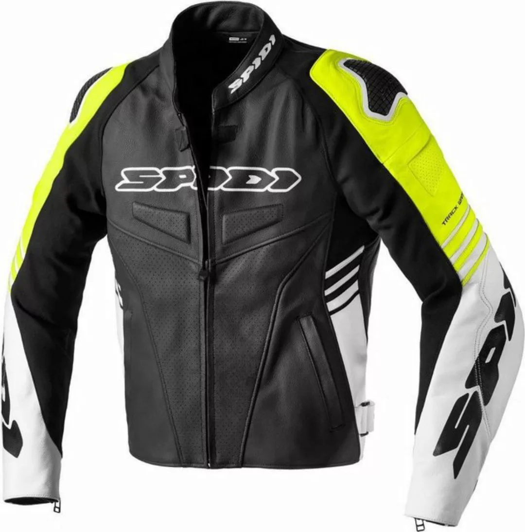 SpiDi Motorradjacke Track Warrior Motorrad Lederjacke günstig online kaufen