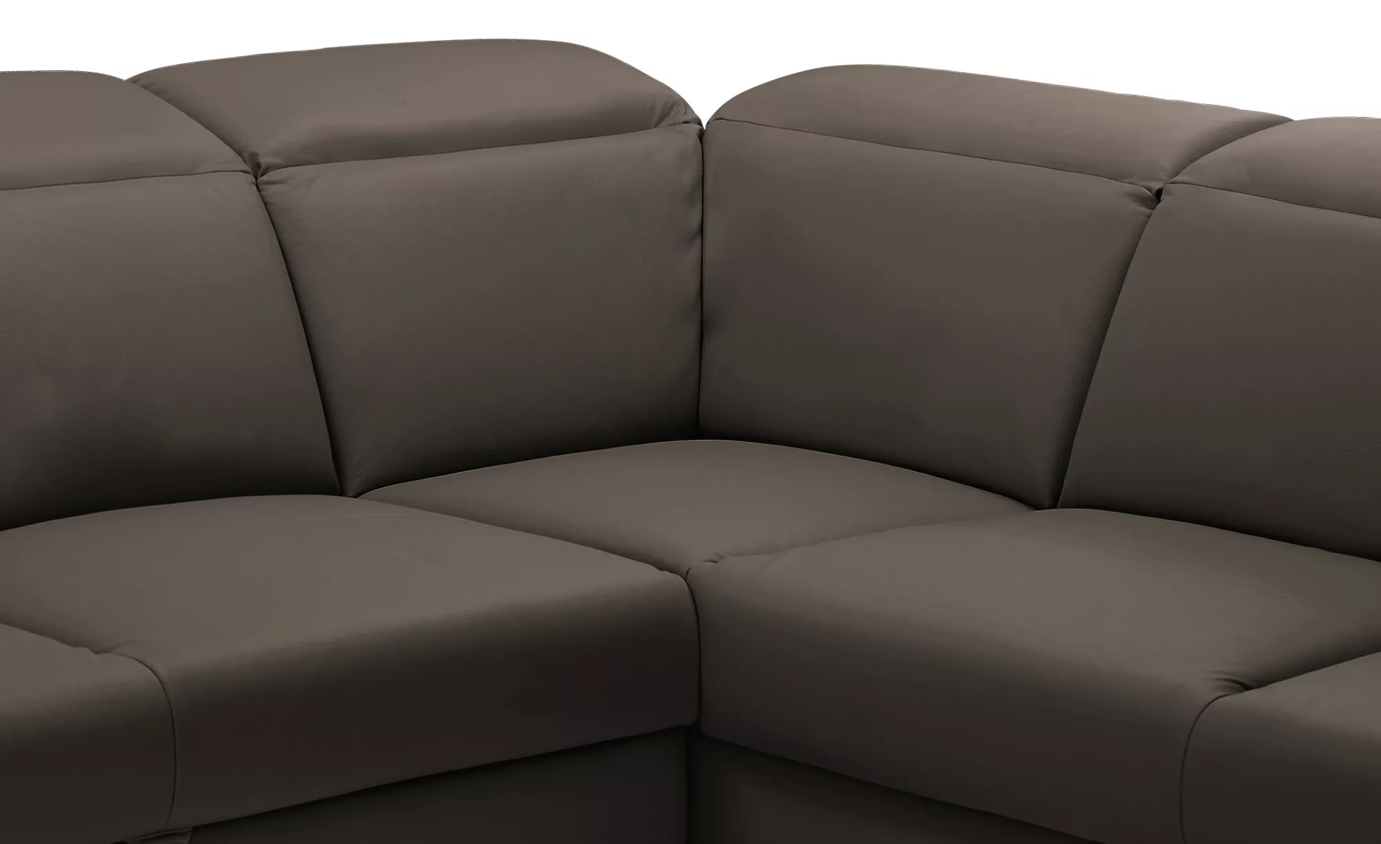 uno Ecksofa  Basel ¦ braun ¦ Maße (cm): B: 243 H: 100 T: 200 Polstermöbel > günstig online kaufen