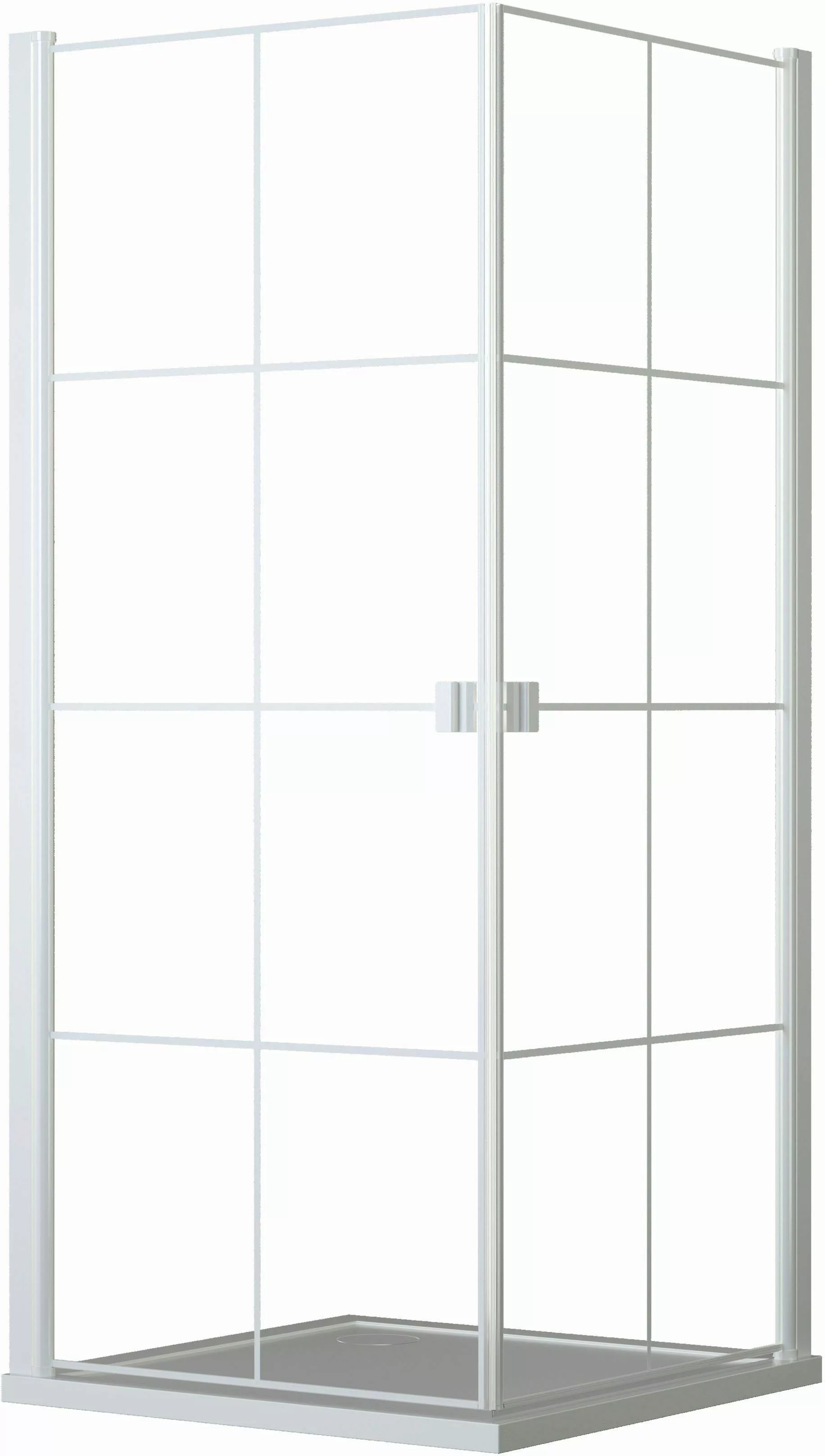 Marwell Eckdusche Clean line, Einscheibensicherheitsglas, mit günstig online kaufen