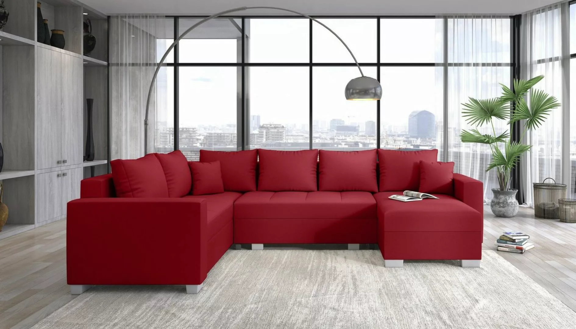 99rooms Wohnlandschaft Arno, U-Form, Sofa, stellbar günstig online kaufen