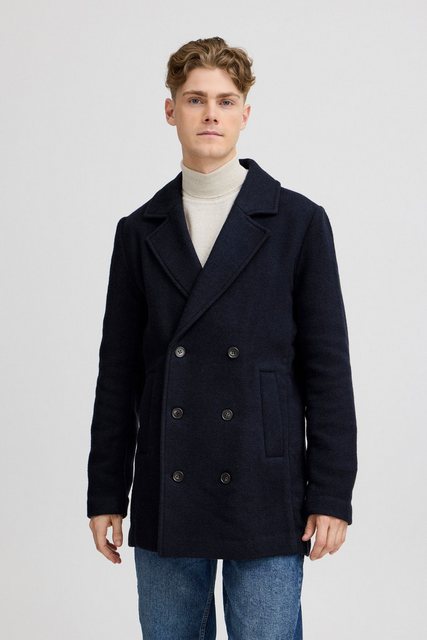 Casual Friday Wollmantel CFVILMER wool mix peacoat eleganter kurzer Wollman günstig online kaufen