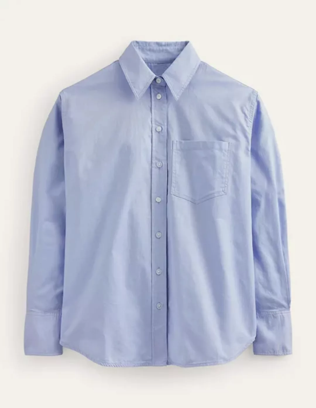 Connie Baumwollhemd Damen Boden, Blau Oxford günstig online kaufen