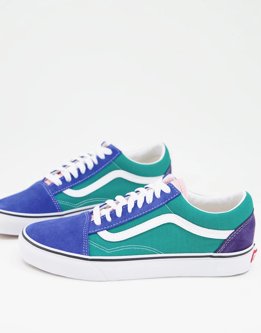 Vans – Old Skool – Retro Court – Mehrfarbige Sneaker günstig online kaufen