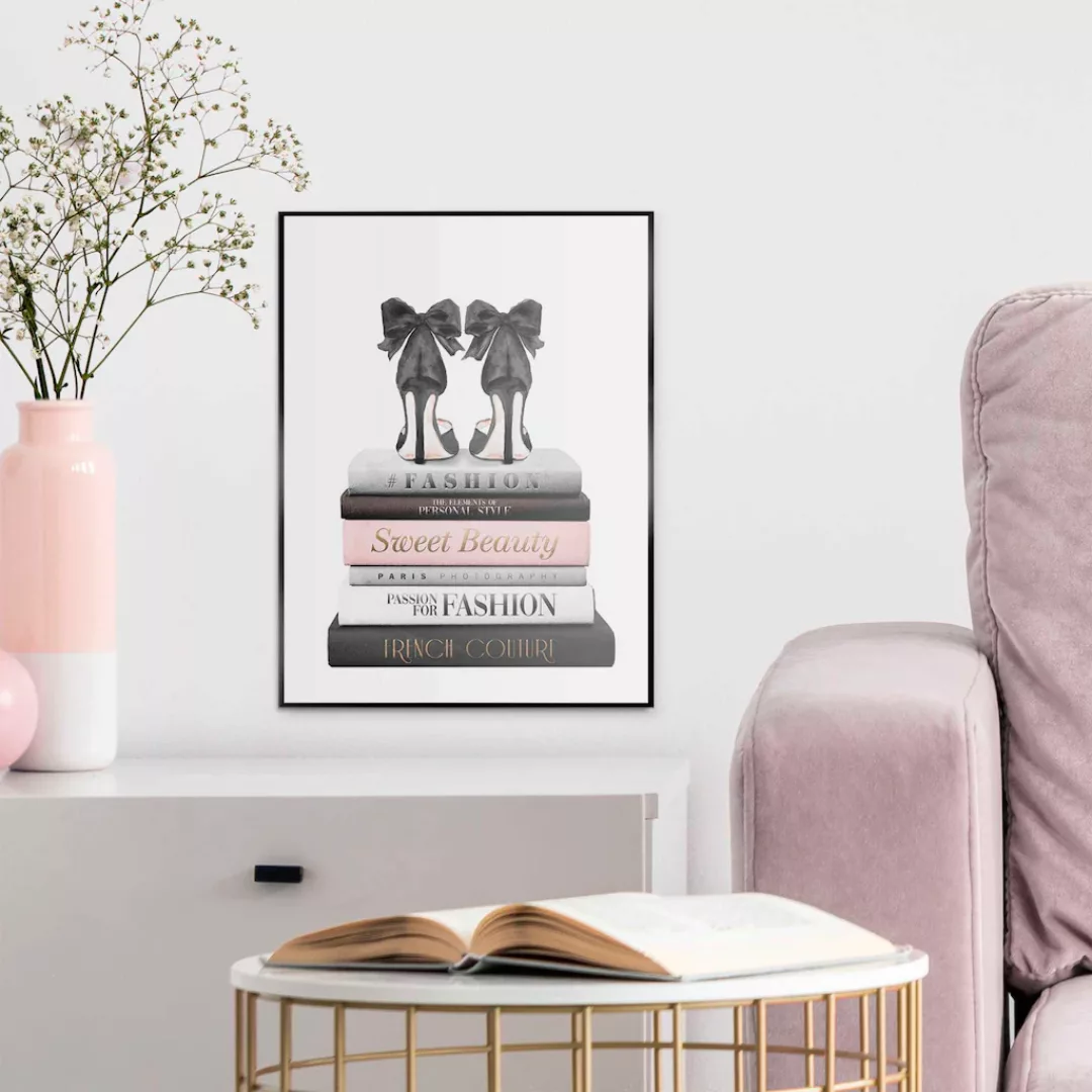 Reinders Poster "Fashion Bücher" günstig online kaufen