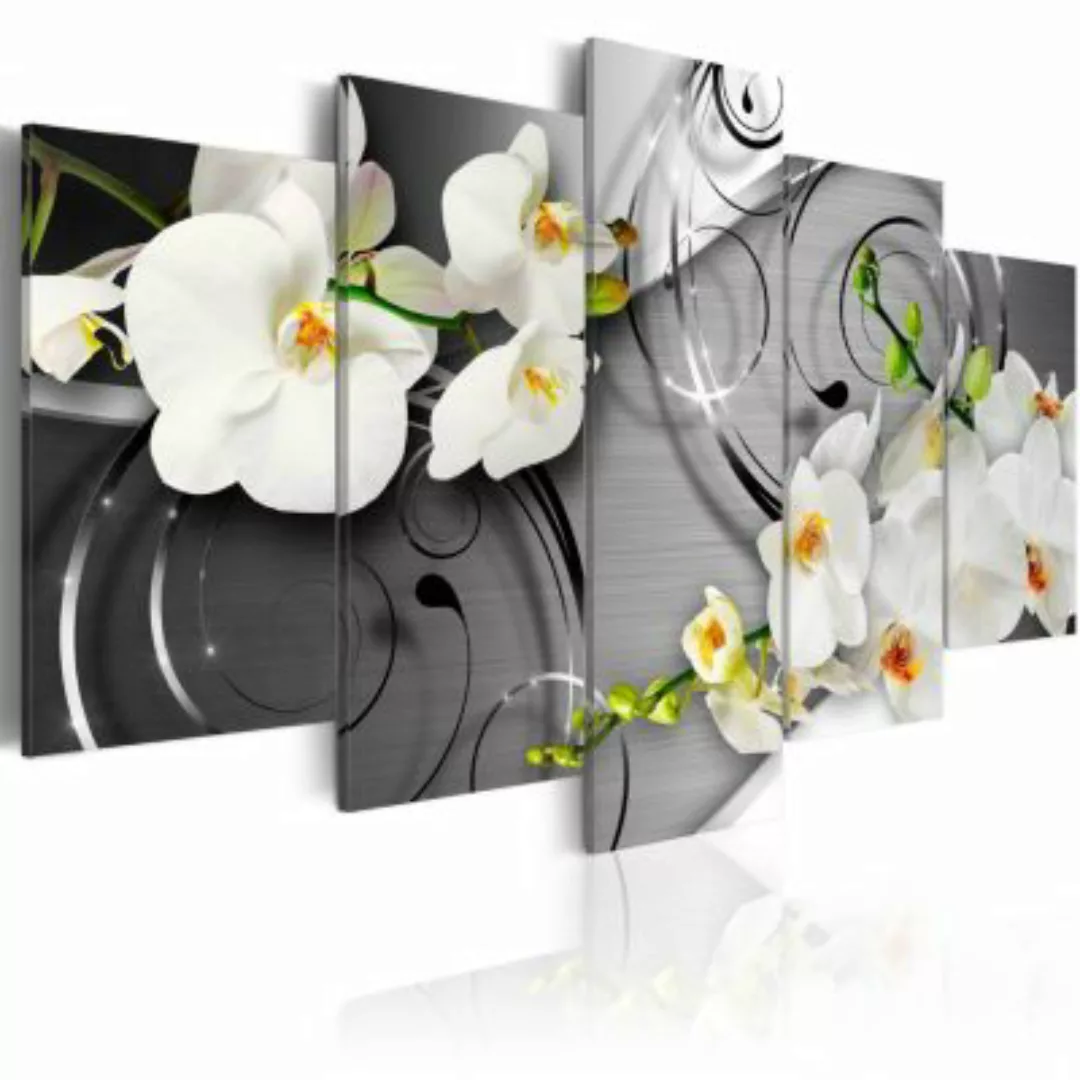 artgeist Wandbild Milky orchids mehrfarbig Gr. 200 x 100 günstig online kaufen