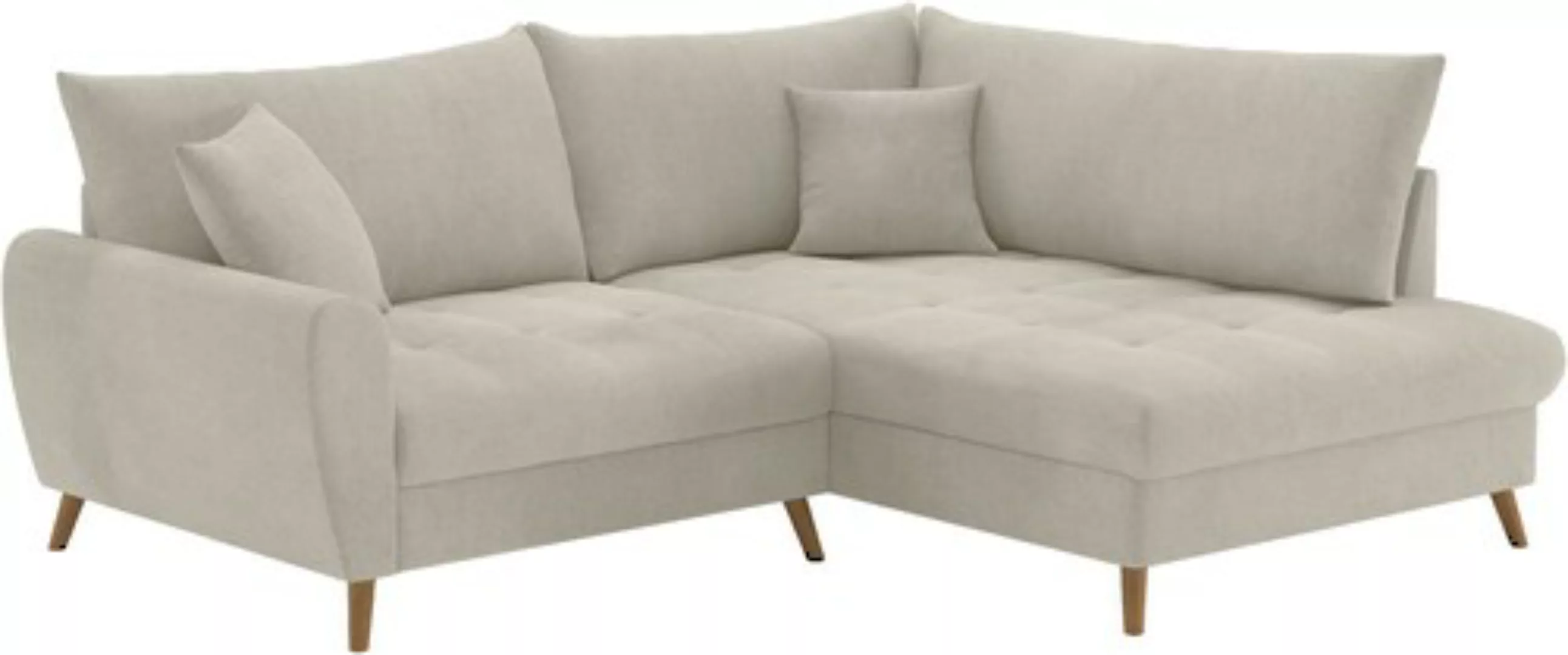 Mr. Couch Ecksofa "Blackburn II, L-Form", Mit Kaltschaumpolsterung bis 140 günstig online kaufen