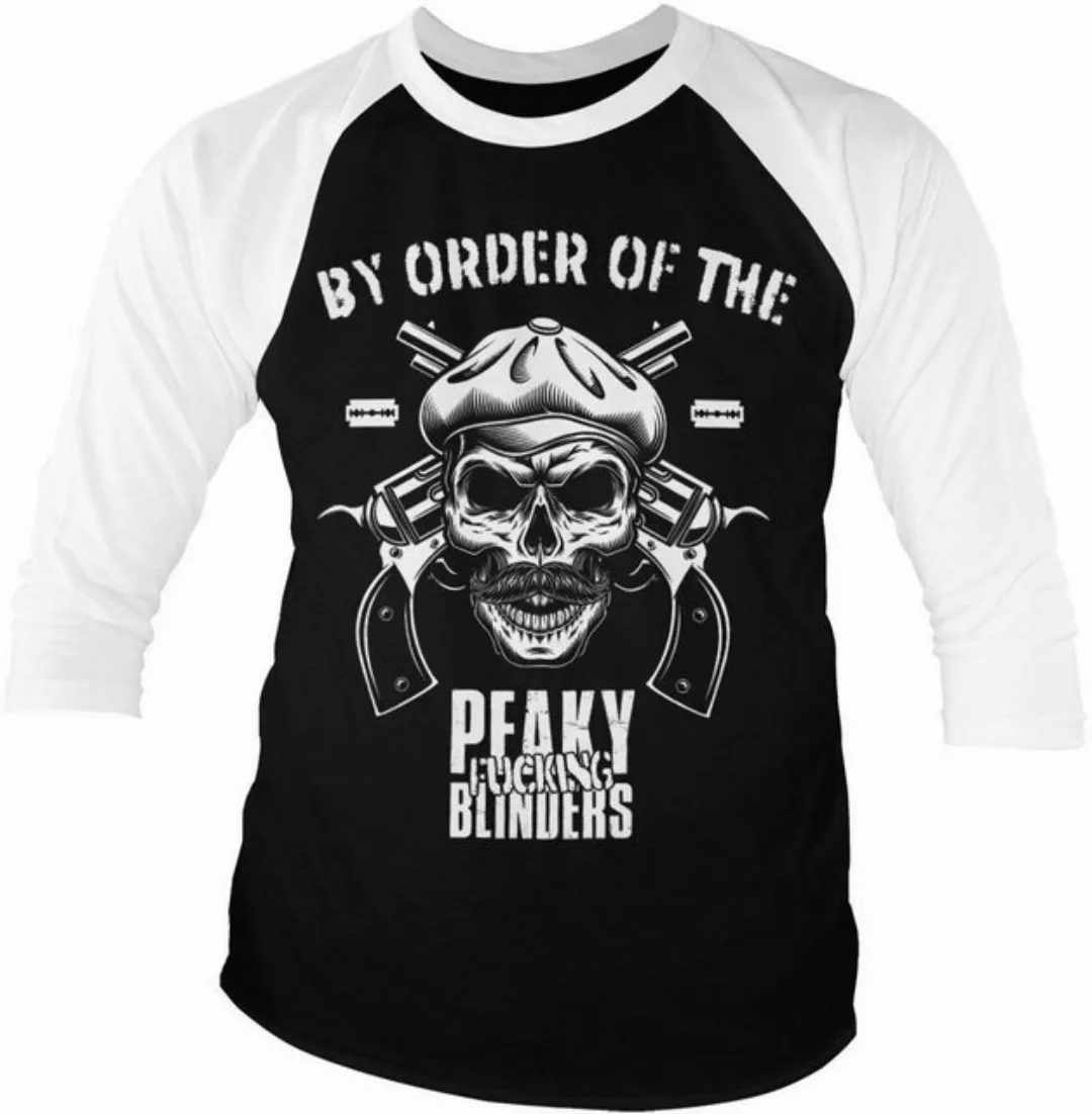 Peaky Blinders T-Shirt By Order Of The Peaky Blinders Baseball 3/4 Sleeve T günstig online kaufen