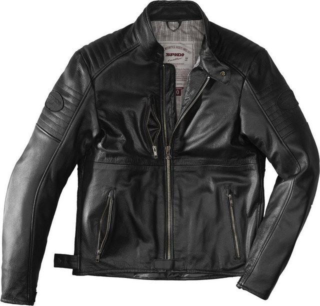 SpiDi Motorradjacke Clubber Motorrad Lederjacke günstig online kaufen