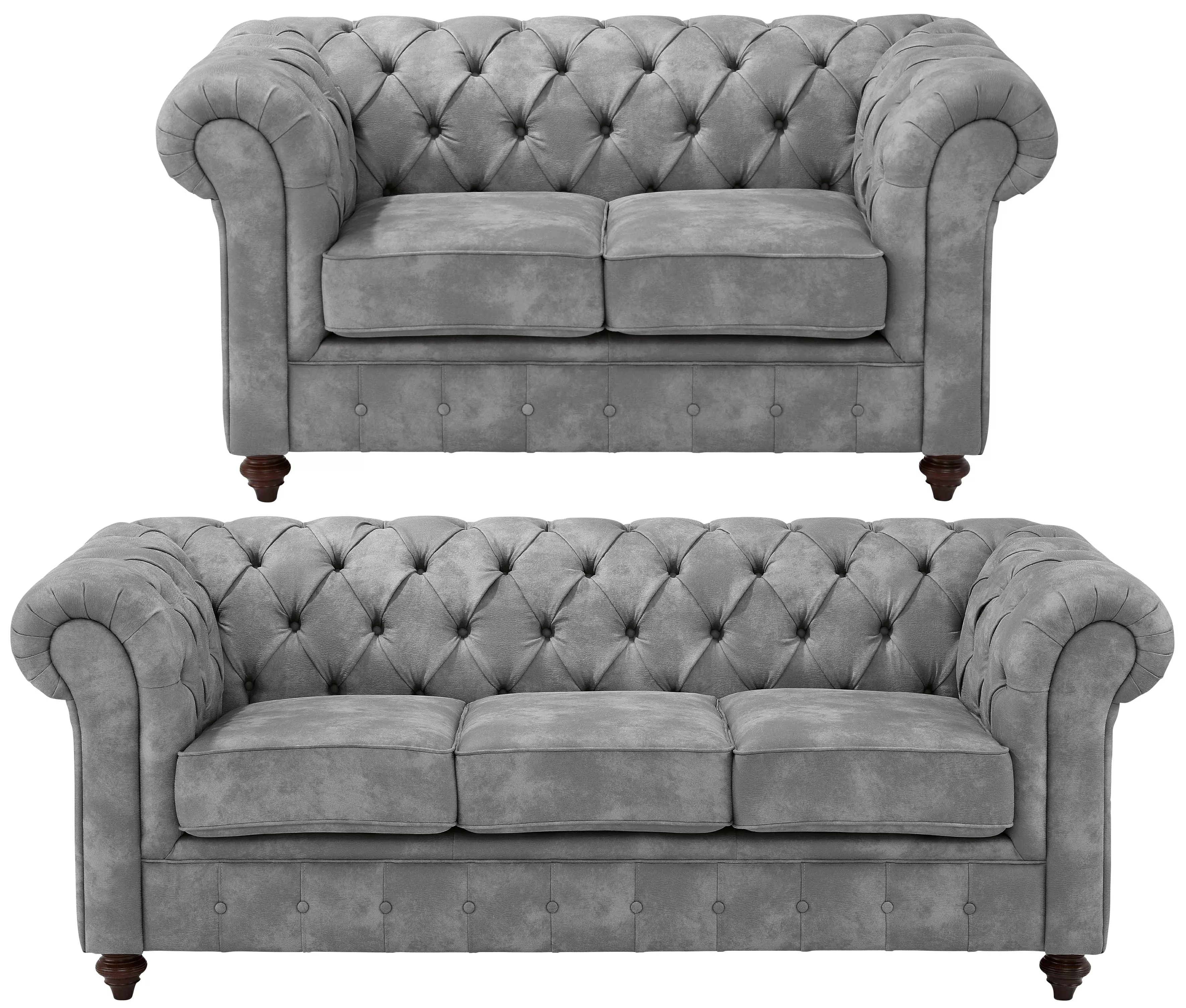 Home affaire Sitzgruppe "Chesterfield", (2 tlg.) günstig online kaufen