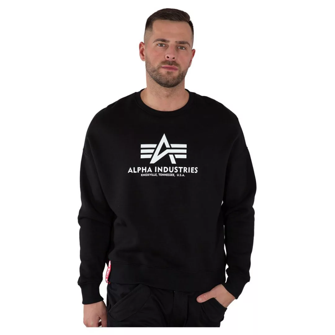 Alpha Industries Basic Os Sweatshirt M Black günstig online kaufen