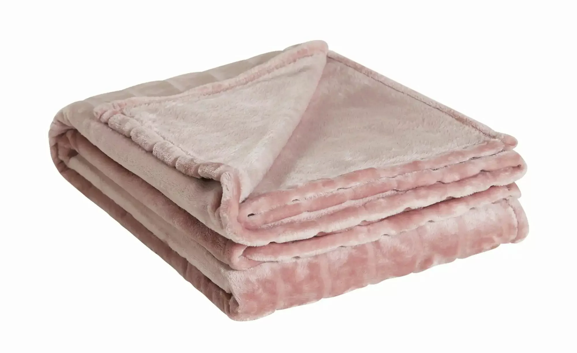 como Flanelldecke  Deluxe ¦ rosa/pink ¦ Synthetik, 100% Polyester ¦ Maße (c günstig online kaufen